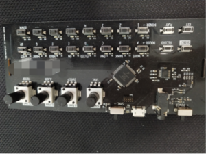 Touchpad keyboard PCB