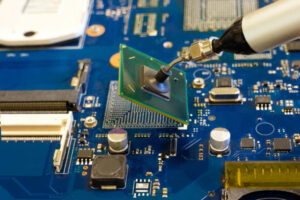 BGA в печатной плате