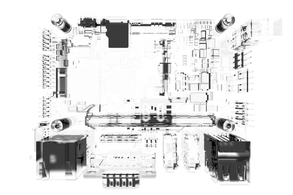 Transparent PCB